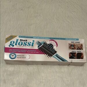 Shark Glossi 2-in-1 Hair Tool - Teal